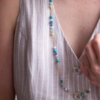 "Whitsunday" Beaded Gemstone Necklace