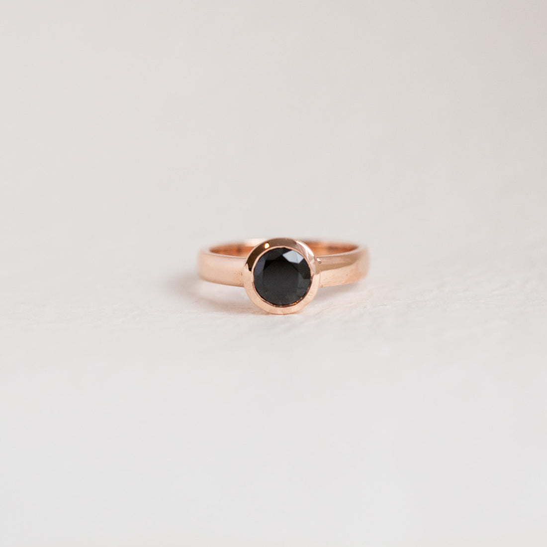 Tasmanian Black Spinel Stella Ring
