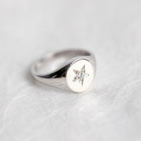 Southern Stars Signet Ring - Diamond