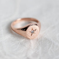 Southern Stars Signet Ring - Diamond