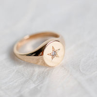Southern Stars Signet Ring - Diamond