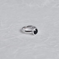 Tasmanian Black Spinel Stella Ring