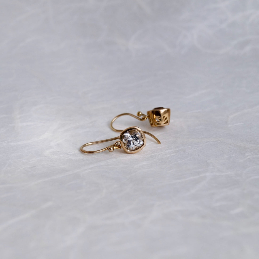 Cushion Cut Killiecrankie Diamond Earrings (Limited Edition)