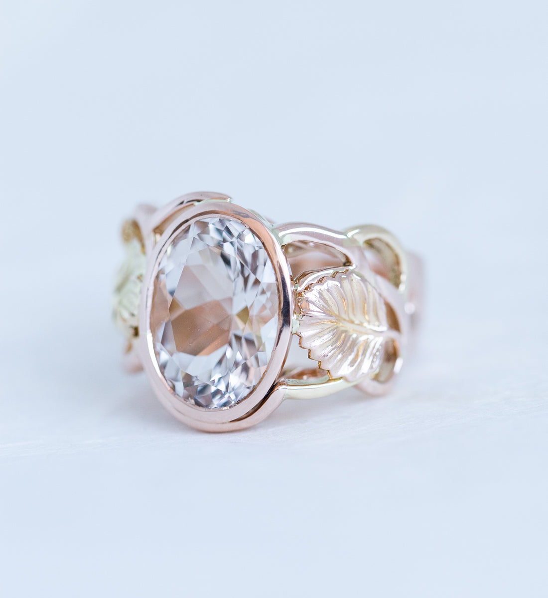 Rose and Yellow Gold Nothofagus & Killiecrankie Cocktail Ring (Limited Edition)
