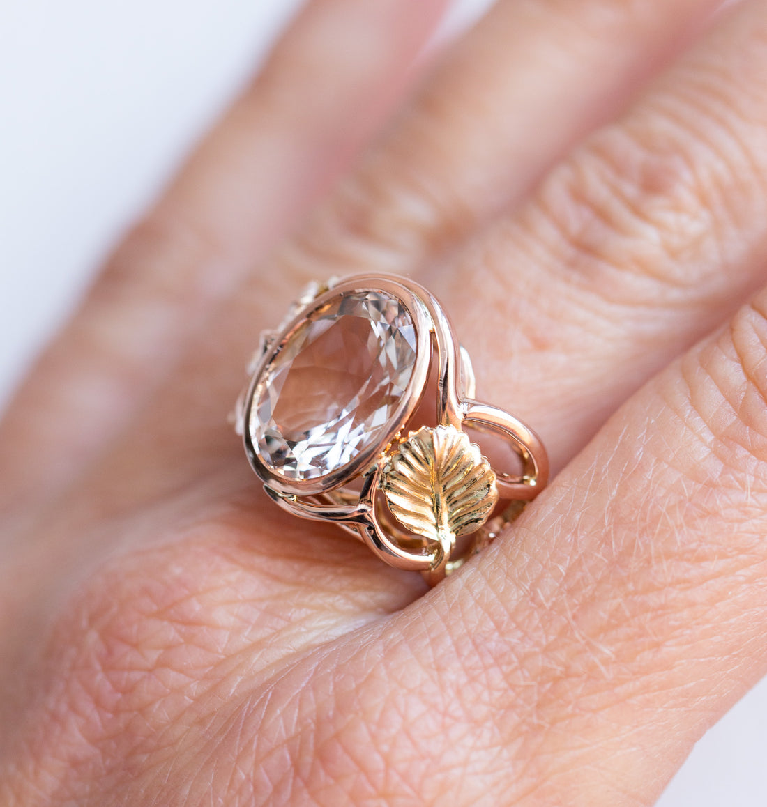 Rose and Yellow Gold Nothofagus & Killiecrankie Cocktail Ring (Limited Edition)