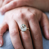 Oval Cut Cocktail Ring (Limited Edition)