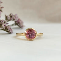Limited Edition Stella Ring with Pink Tourmaline