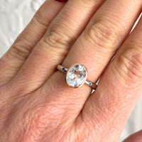 Limited Edition Oval Cut Cocktail ring with Tasmanian Sapphires