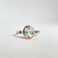 Limited Edition Oval Cut Cocktail ring with Tasmanian Sapphires