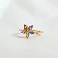 Limited Edition "Daisy" - Coloured Sapphire Ring