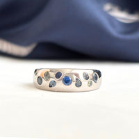 Limited Edition "Storm Bay" No 2 Tasmanian Sapphire Ring