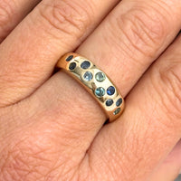 Limited Edition "Storm Bay" Tasmanian Sapphire Ring
