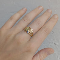 Large Tasmanian Sapphire Nothofagus Ring