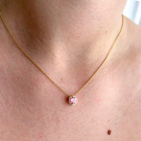 Limited Edition Stella Pendant with Pink Diamond