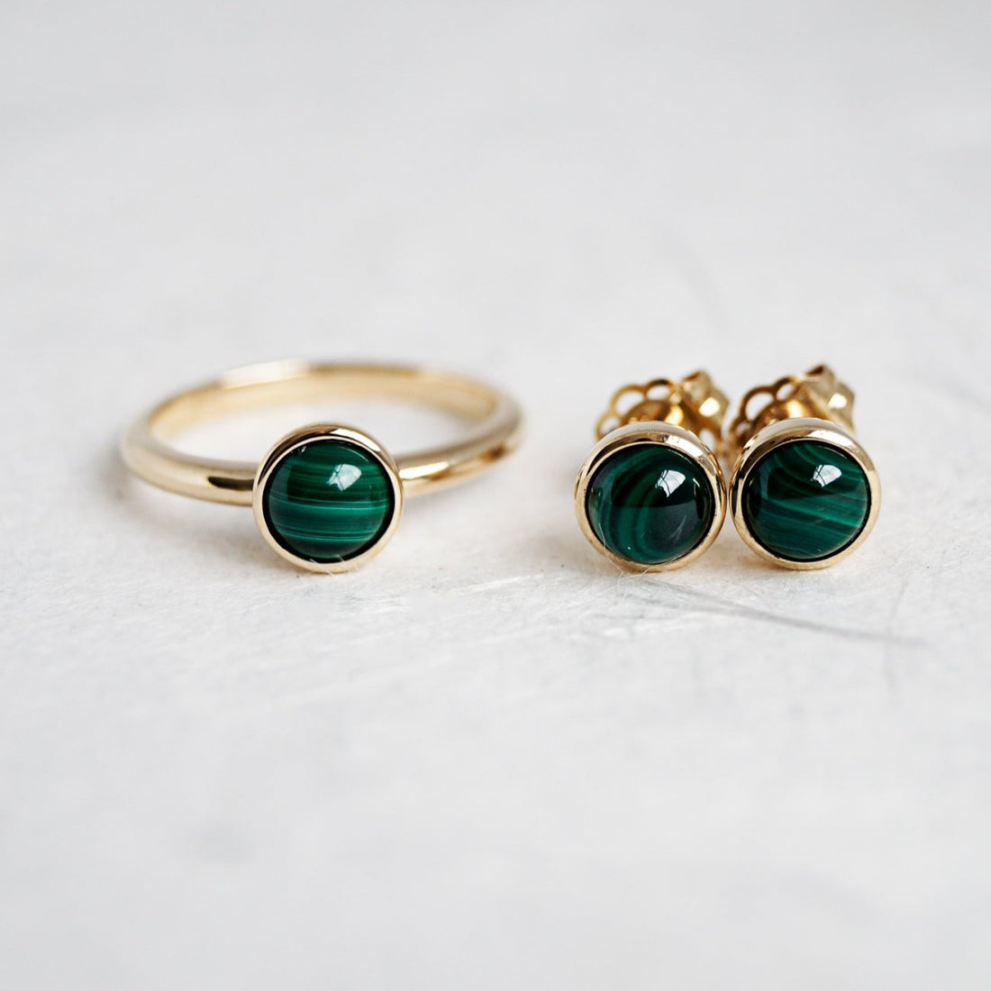 Malachite Studs
