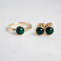 Malachite Studs