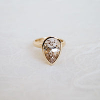 Yellow Gold Pear Cut Cocktail Ring (Limited Edition)