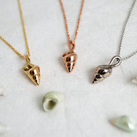 Polished Seashell Pendant