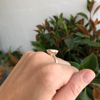 Yellow Gold Pear Cut Cocktail Ring (Limited Edition)