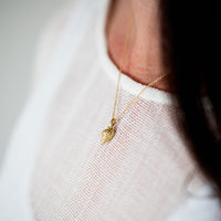 Spiral Seashell Pendant