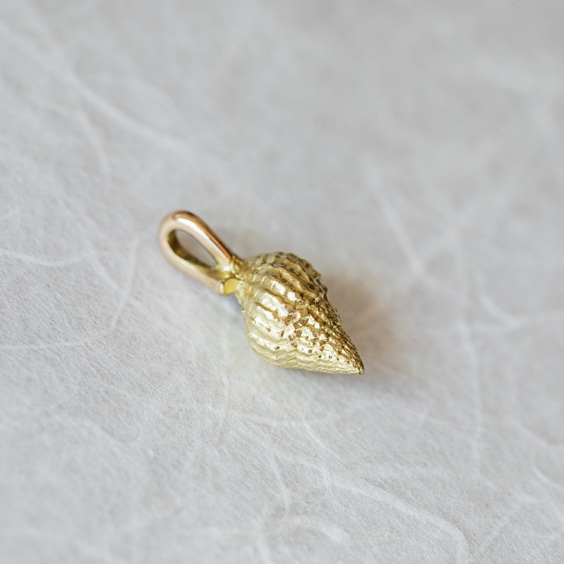 Spiral Seashell Pendant