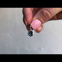 Blue Rocks Drop Earrings