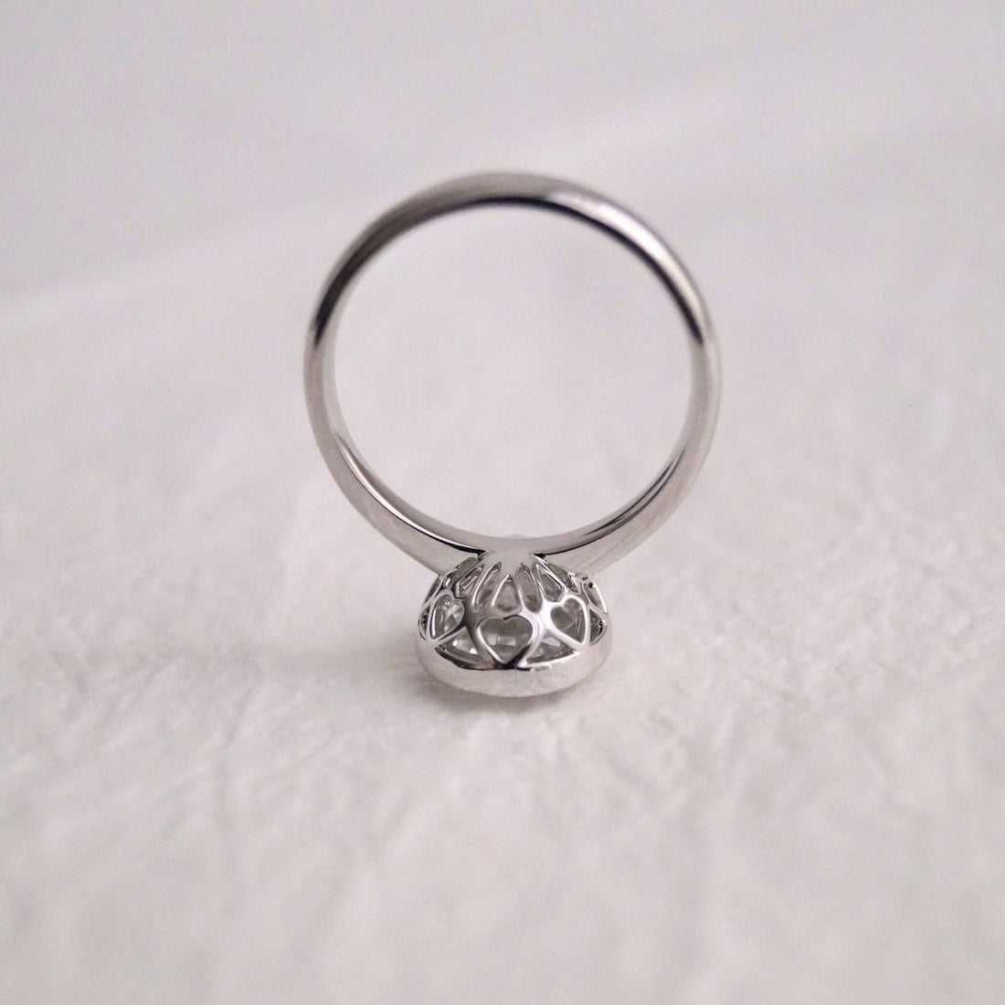 Limited Edition Oval Cut "Hearts" Cocktail Ring