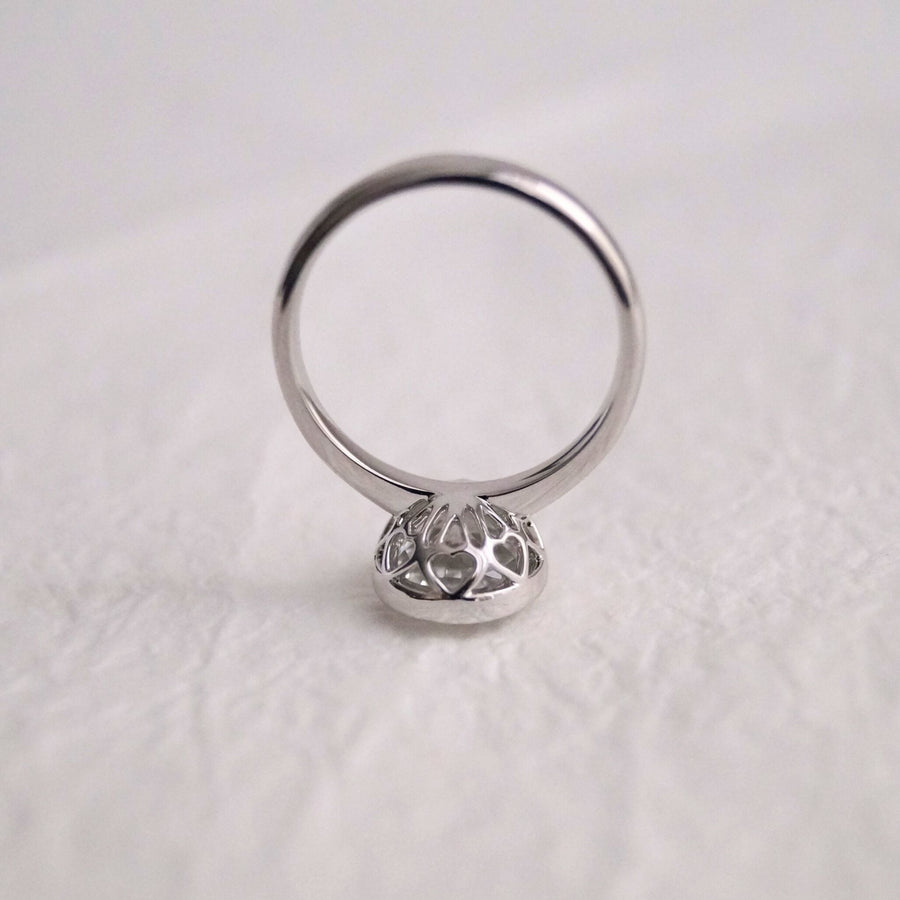 Limited Edition Oval Cut "Hearts" Cocktail Ring