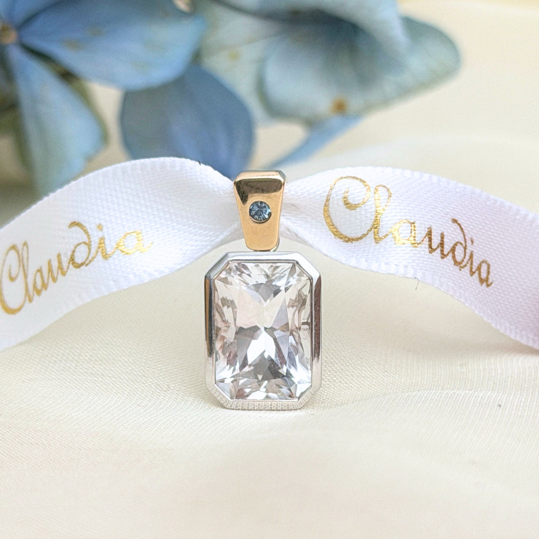 Limited Edition Killiecrankie Topaz and Tasmanian Sapphire Pendant