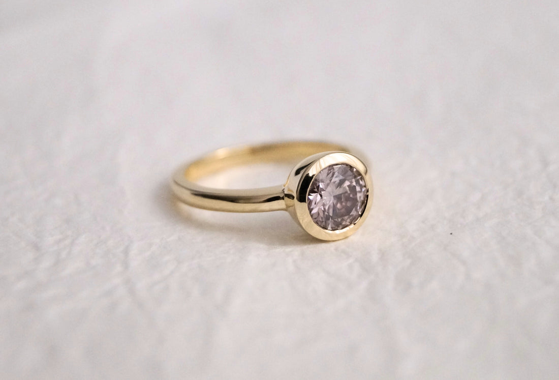 Limited Edition Stella Ring with Pink Diamond