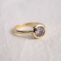 Limited Edition Stella Ring with Pink Diamond