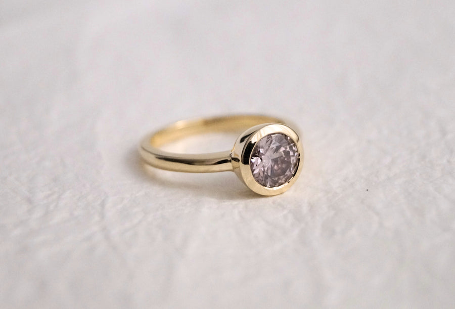 Limited Edition Stella Ring with Pink Diamond