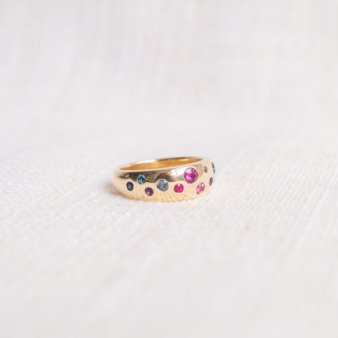 "Carnival" Limited Edition Coloured Stone Ring