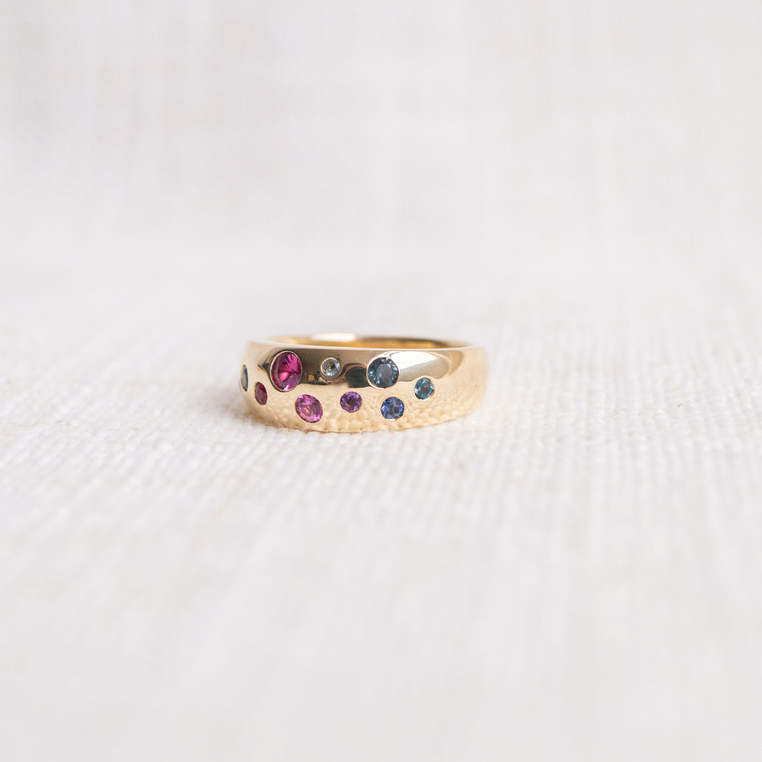 "Carnival" Limited Edition Coloured Stone Ring
