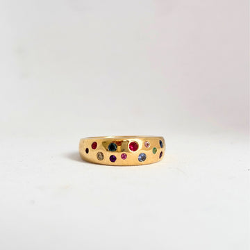 "Harlequin" Limited Edition Coloured Stone Ring