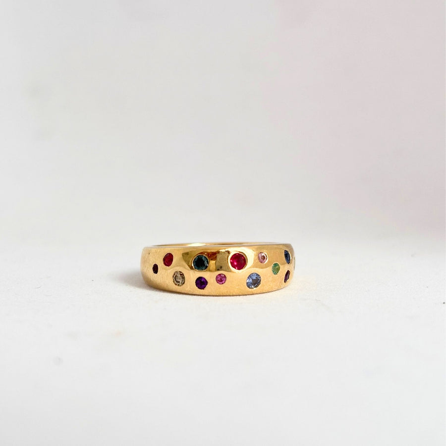"Harlequin" Limited Edition Coloured Stone Ring