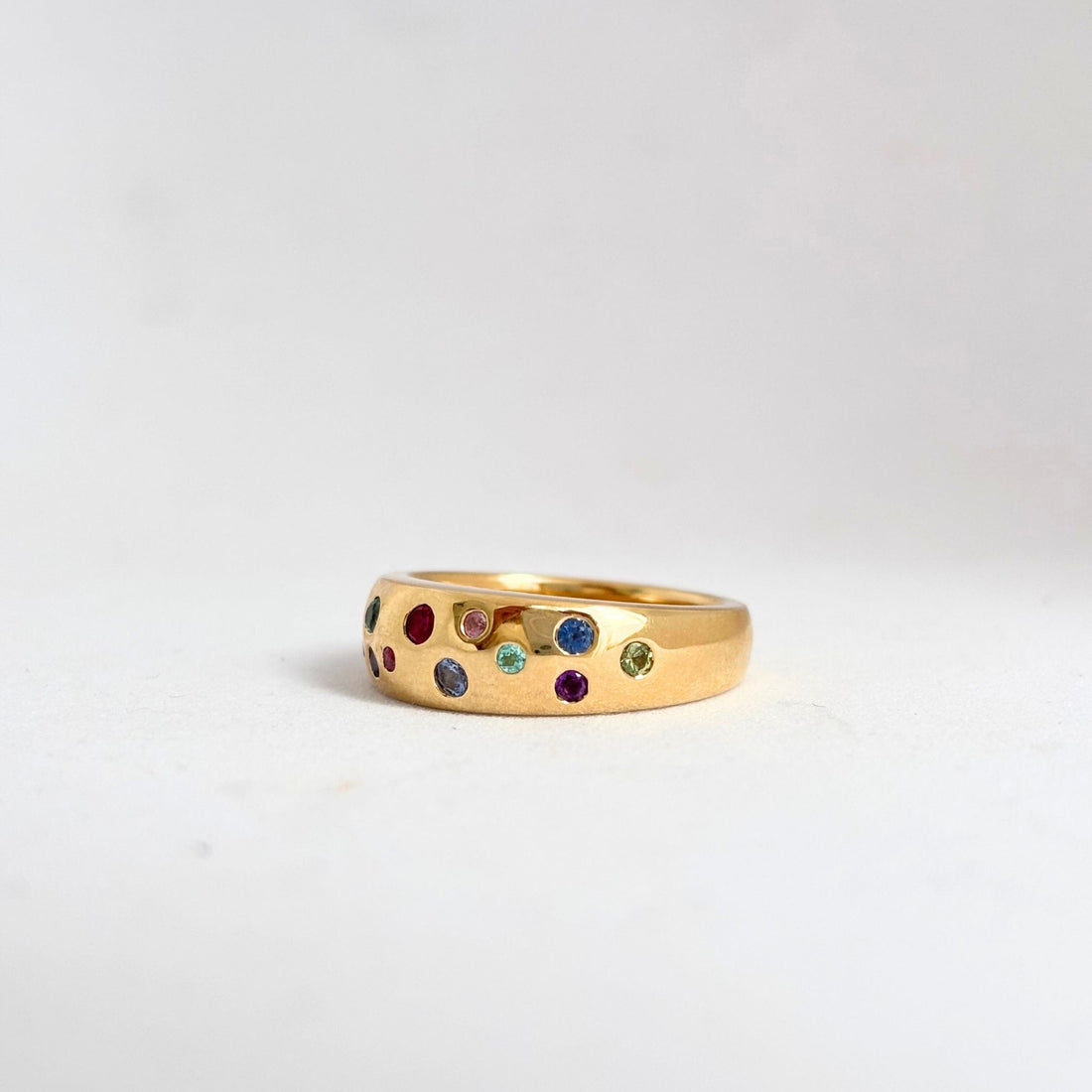 "Harlequin" Limited Edition Coloured Stone Ring