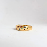 "Harlequin" Limited Edition Coloured Stone Ring