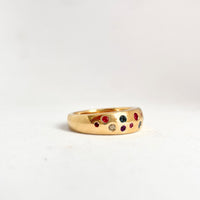 "Harlequin" Limited Edition Coloured Stone Ring