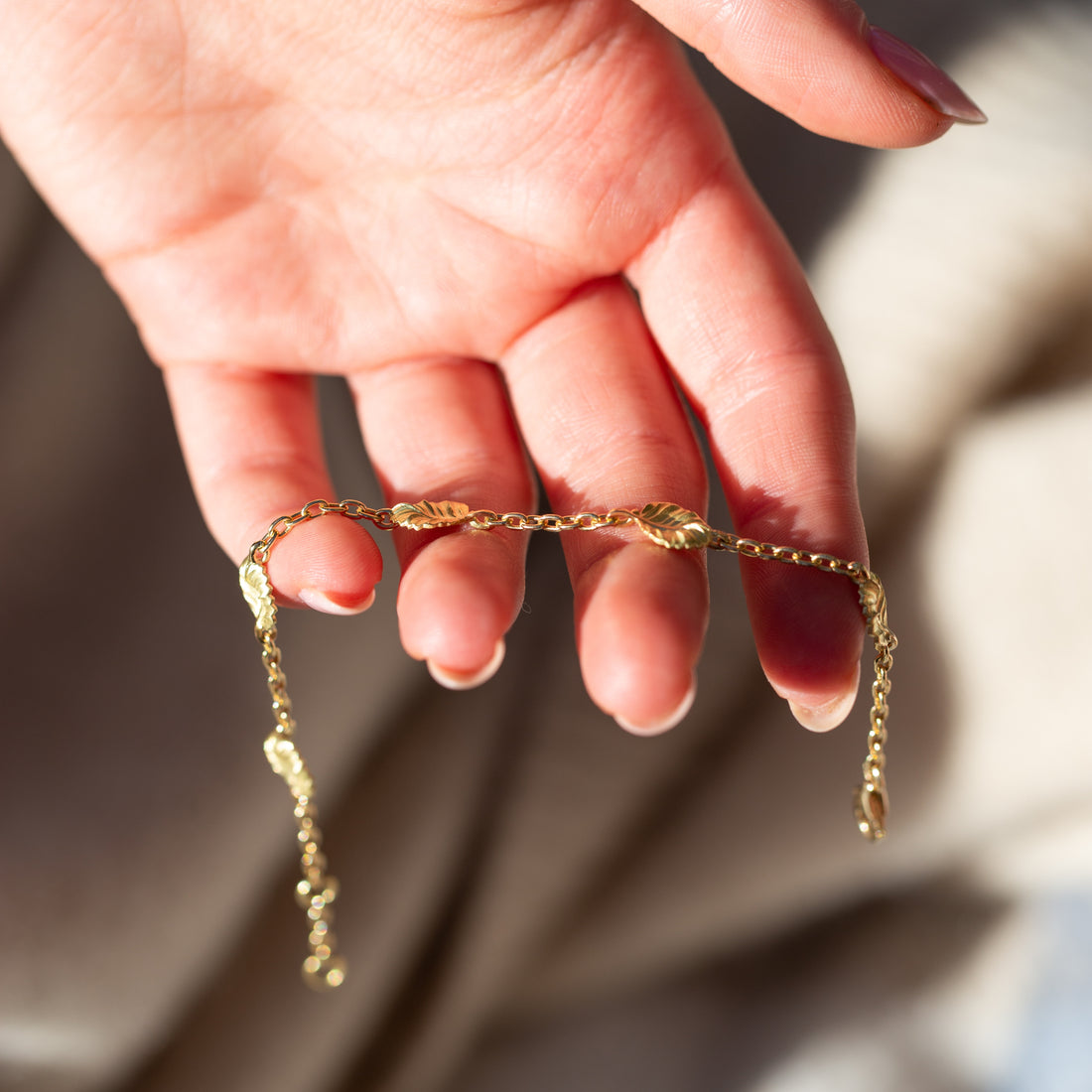 18K Yellow Gold Nothofagus Bracelet