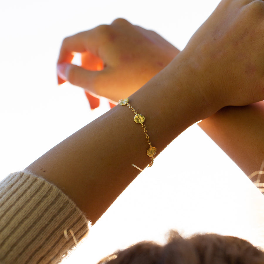 18K Yellow Gold Nothofagus Bracelet
