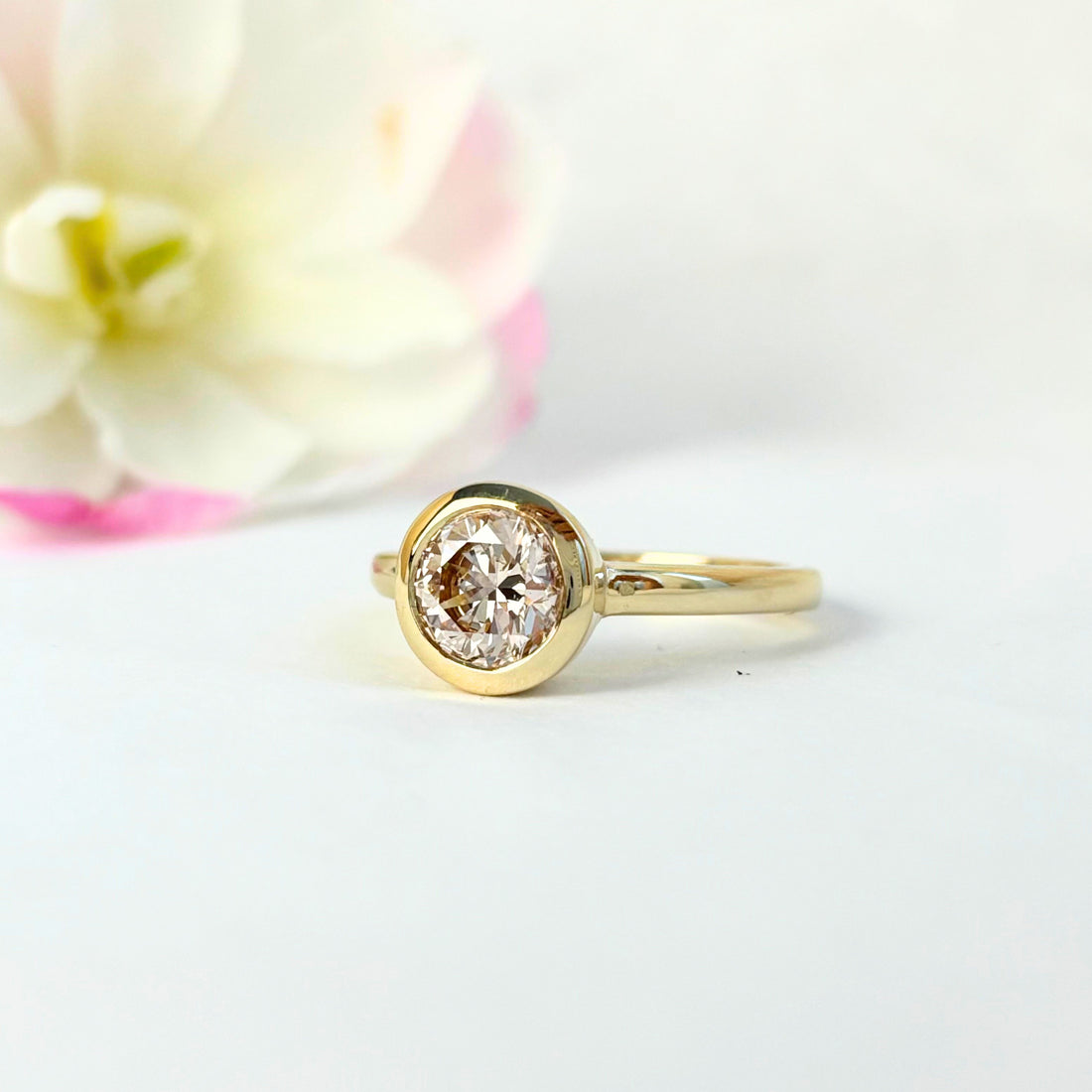 Limited Edition Stella Ring with Pink Diamond