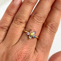 Limited Edition "Daisy" - Coloured Sapphire Ring