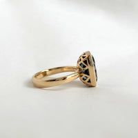 Limited Edition London Blue Cushion Cut Ring