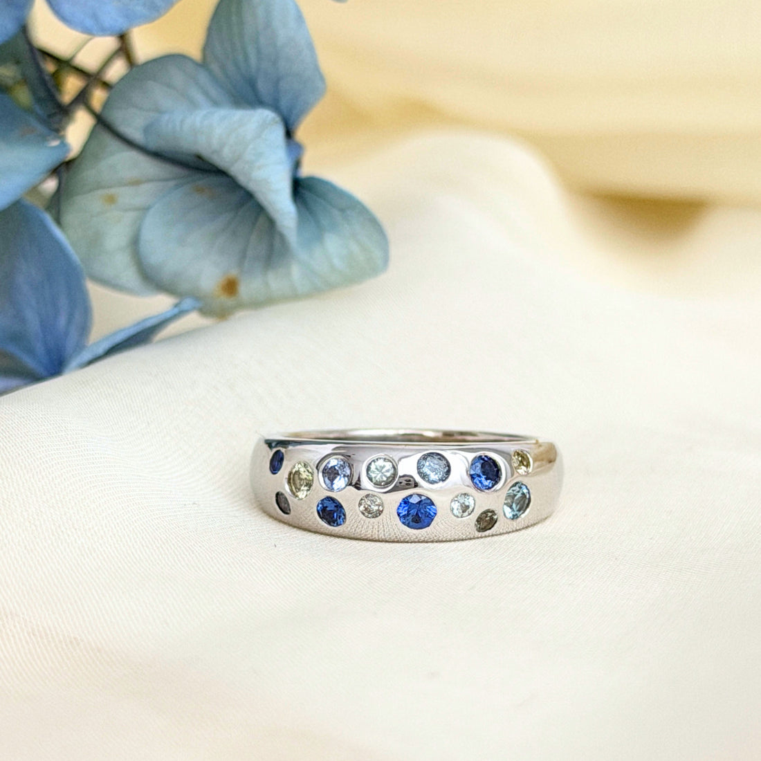 Limited Edition "Storm Bay" No 3 with Tasmanian Sapphires