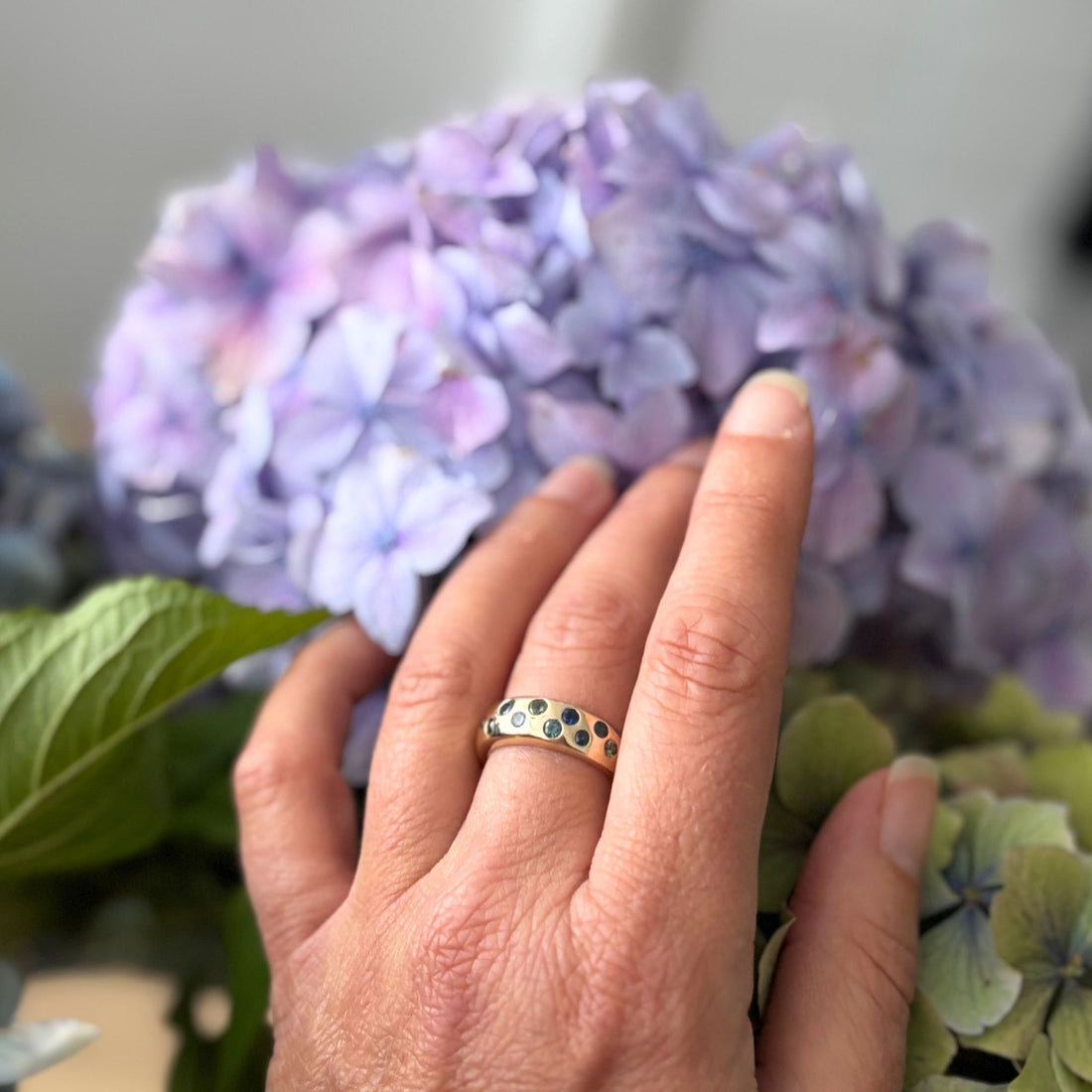Limited Edition "Storm Bay" Tasmanian Sapphire Ring
