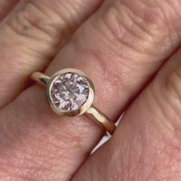 Limited Edition Stella Ring with Pink Diamond