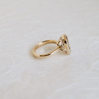Yellow Gold Pear Cut Cocktail Ring (Limited Edition)